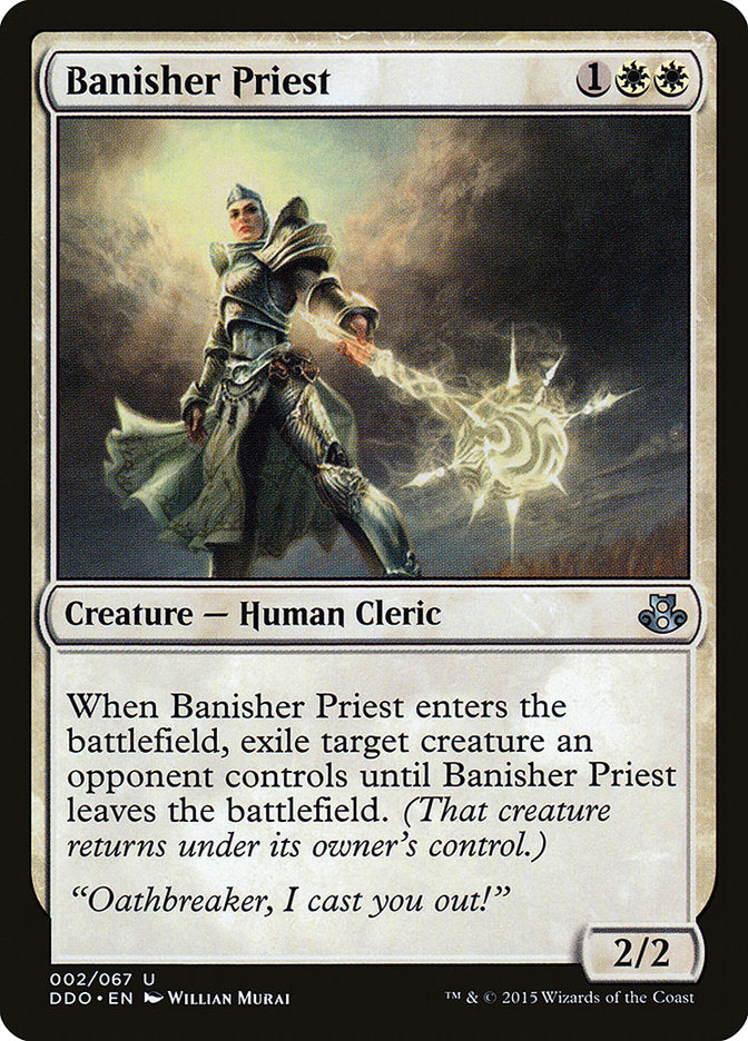 Banisher Priest [Duel Decks: Elspeth vs. Kiora] - The Mythic Store | 24h Order Processing