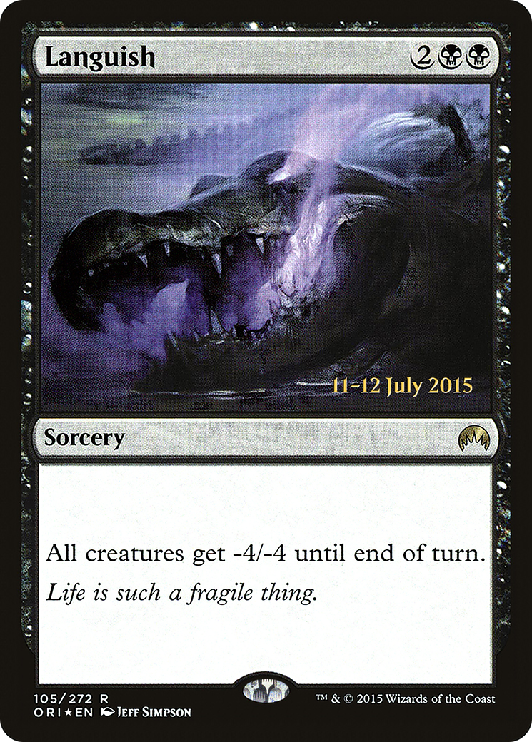 Languish [Magic Origins Prerelease Promos] - The Mythic Store | 24h Order Processing