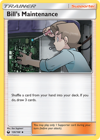 Bill's Maintenance (126/168) [Sun & Moon: Celestial Storm] - The Mythic Store | 24h Order Processing