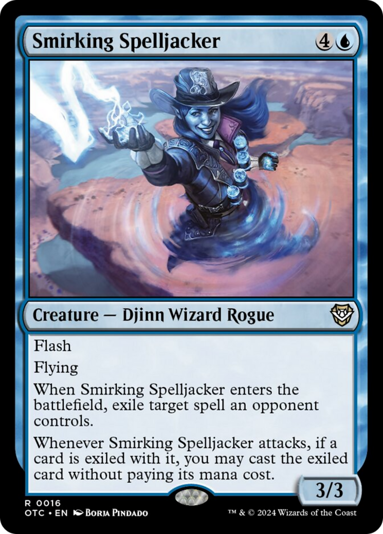 Smirking Spelljacker [Outlaws of Thunder Junction Commander] - The Mythic Store | 24h Order Processing