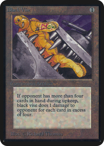 Black Vise [Alpha Edition] - The Mythic Store | 24h Order Processing