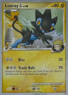 Luxray GL LV.48 (9/111) (Happy Luck - Mychael Bryan) [World Championships 2010] - The Mythic Store | 24h Order Processing
