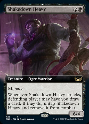 Shakedown Heavy (Extended Art) [Streets of New Capenna] - The Mythic Store | 24h Order Processing