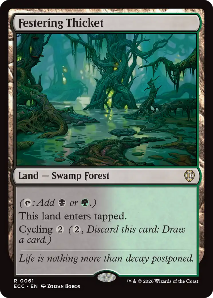 Festering Thicket [Lorwyn Eclipsed Commander] - The Mythic Store | 24h Order Processing