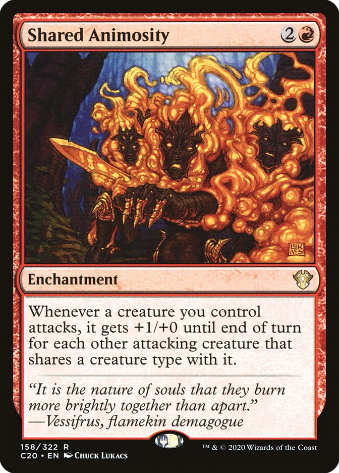 Shared Animosity [Commander 2020] - The Mythic Store | 24h Order Processing