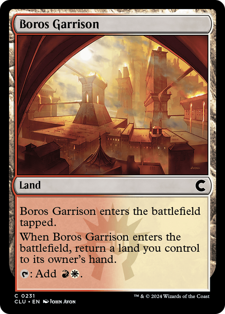Boros Garrison [Ravnica: Clue Edition] - The Mythic Store | 24h Order Processing