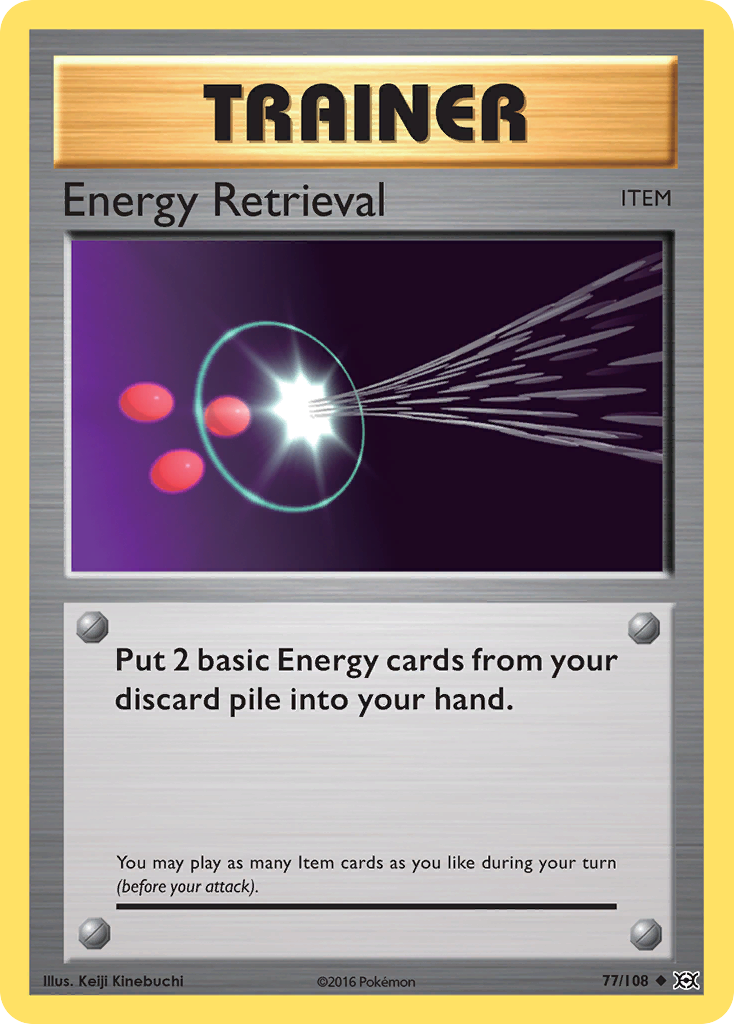 Energy Retrieval (77/108) [XY: Evolutions] - The Mythic Store | 24h Order Processing