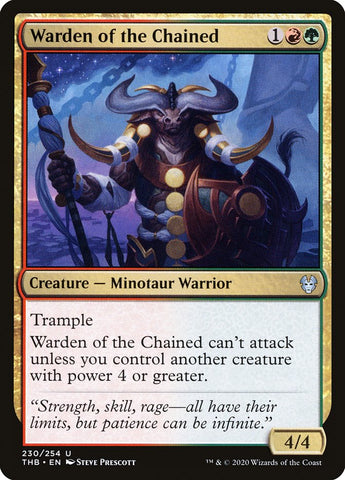 Warden of the Chained [Theros Beyond Death] - The Mythic Store | 24h Order Processing