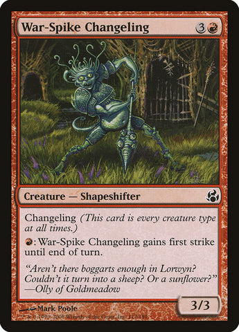 War-Spike Changeling [Morningtide] - The Mythic Store | 24h Order Processing