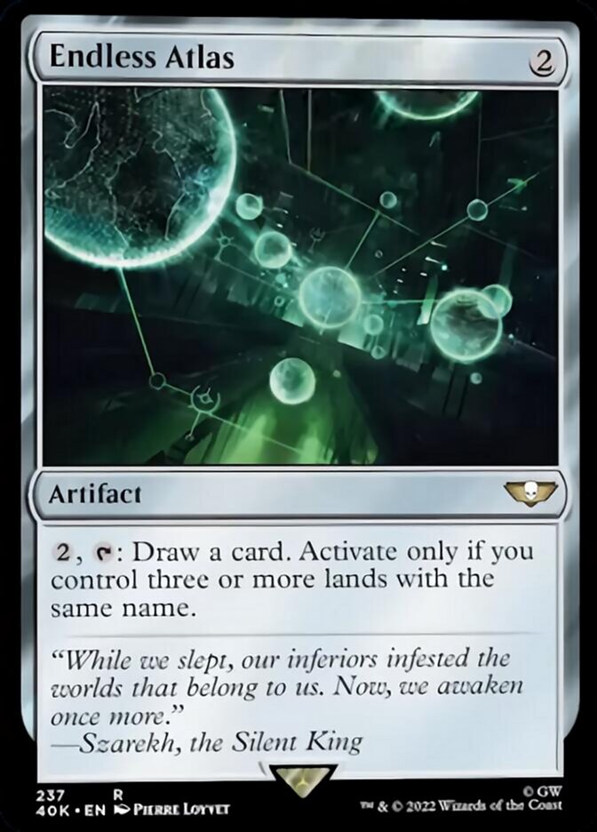 Endless Atlas (Surge Foil) [Warhammer 40,000] - The Mythic Store | 24h Order Processing
