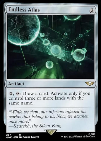 Endless Atlas (Surge Foil) [Warhammer 40,000] - The Mythic Store | 24h Order Processing