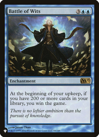 Battle of Wits [The List] - The Mythic Store | 24h Order Processing