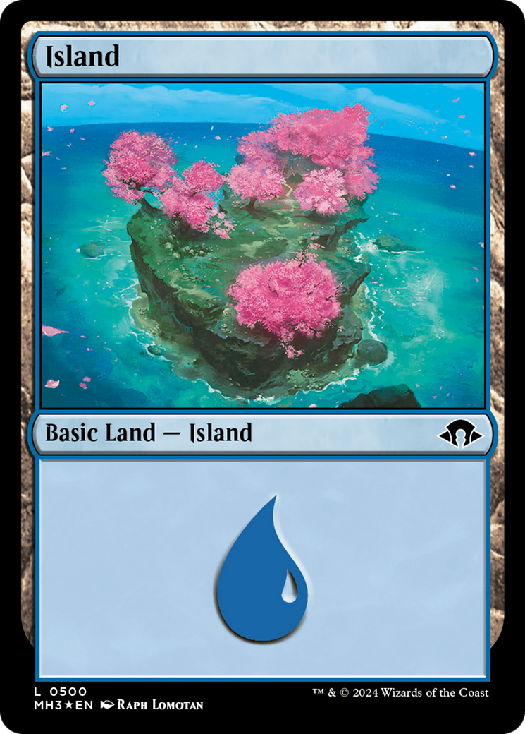 Island (0500) (Ripple Foil) [Modern Horizons 3] - The Mythic Store | 24h Order Processing