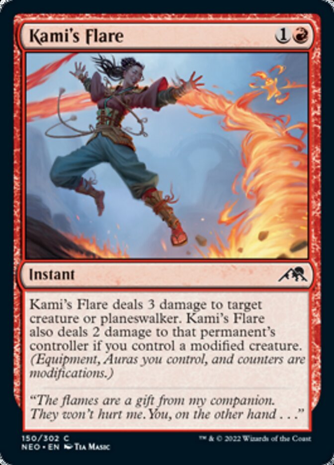 Kami's Flare [Kamigawa: Neon Dynasty] - The Mythic Store | 24h Order Processing