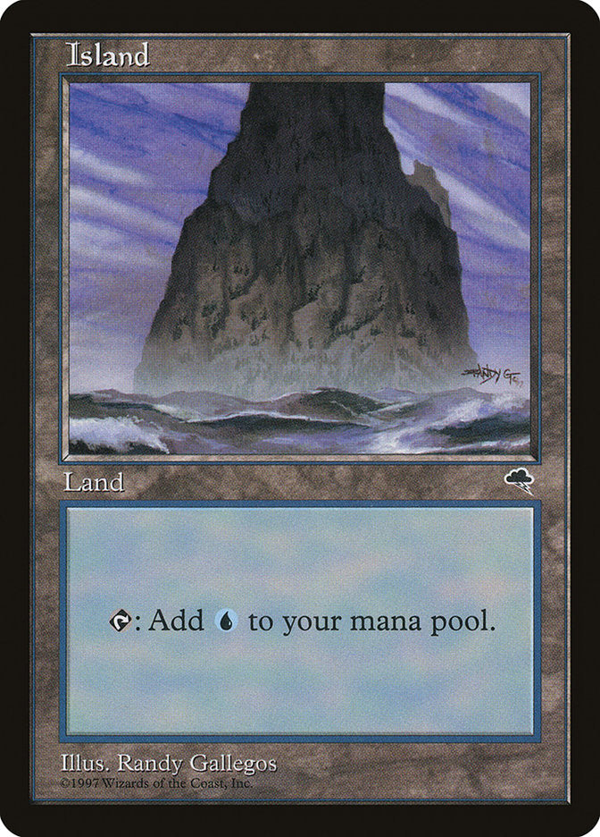 Island (Purple Sky and Water) [Tempest] - The Mythic Store | 24h Order Processing