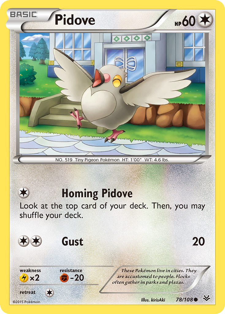 Pidove (78/108) [XY: Roaring Skies] - The Mythic Store | 24h Order Processing