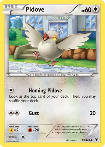 Pidove (78/108) [XY: Roaring Skies] - The Mythic Store | 24h Order Processing