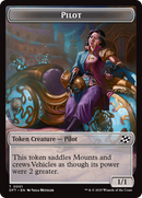 Vehicle // Pilot Double-Sided Token [Aetherdrift Tokens] - The Mythic Store | 24h Order Processing