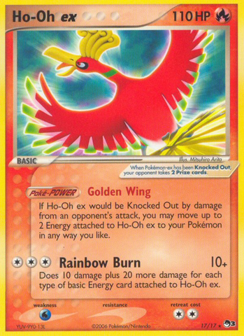 Ho-Oh ex (17/17) (Holo) [POP Series 3] - The Mythic Store | 24h Order Processing