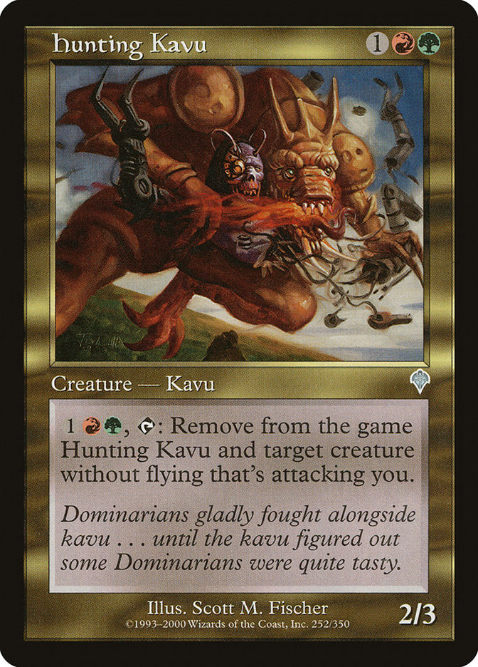 Hunting Kavu [Invasion] - The Mythic Store | 24h Order Processing