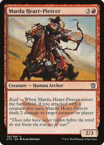 Mardu Heart-Piercer [Khans of Tarkir] - The Mythic Store | 24h Order Processing