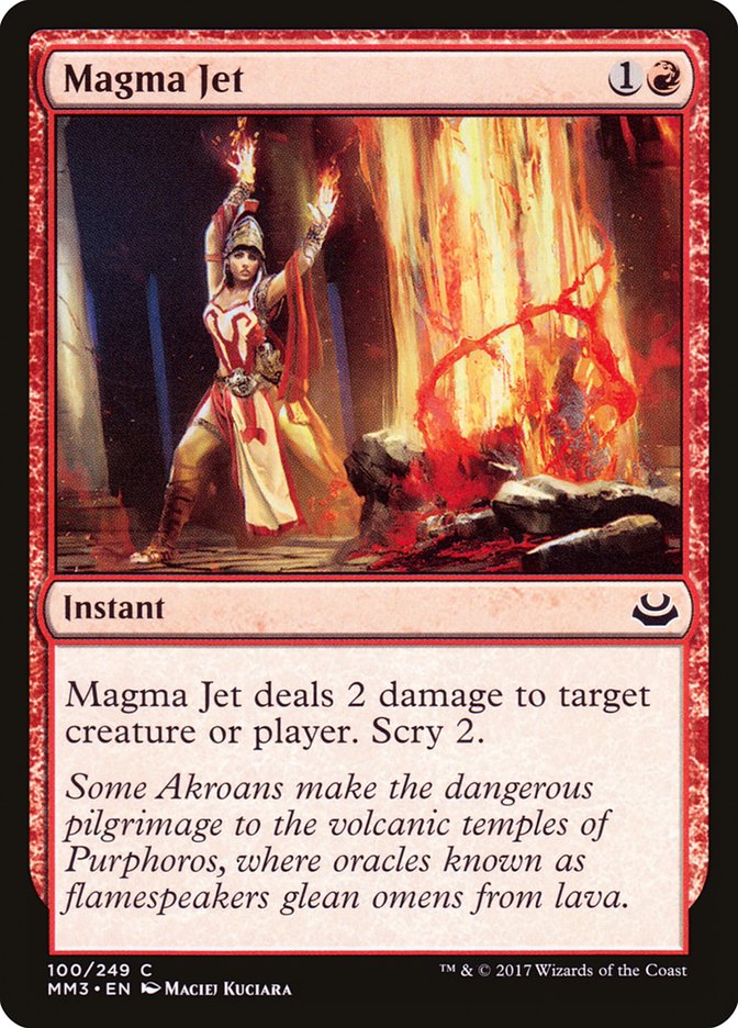 Magma Jet [Modern Masters 2017] - The Mythic Store | 24h Order Processing