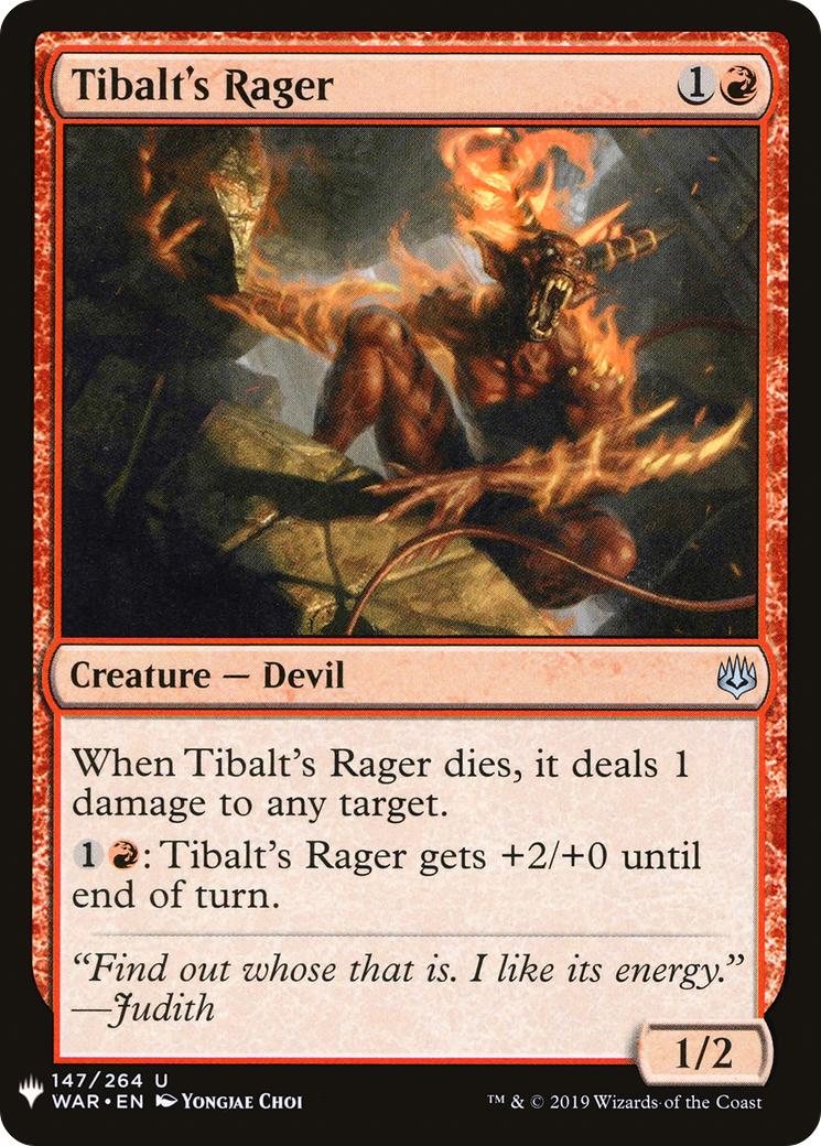 Tibalt's Rager [Mystery Booster] - The Mythic Store | 24h Order Processing