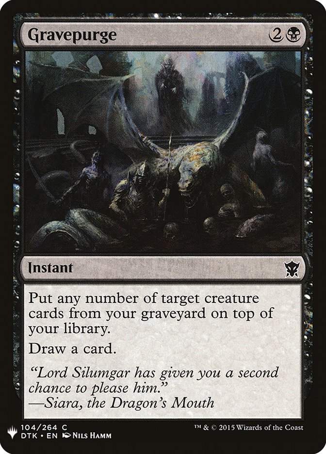 Gravepurge [Mystery Booster] - The Mythic Store | 24h Order Processing