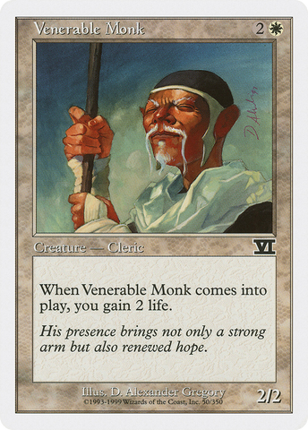 Venerable Monk [Classic Sixth Edition] - The Mythic Store | 24h Order Processing