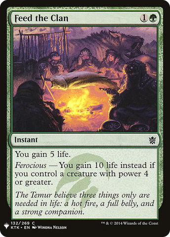 Feed the Clan [Mystery Booster] - The Mythic Store | 24h Order Processing