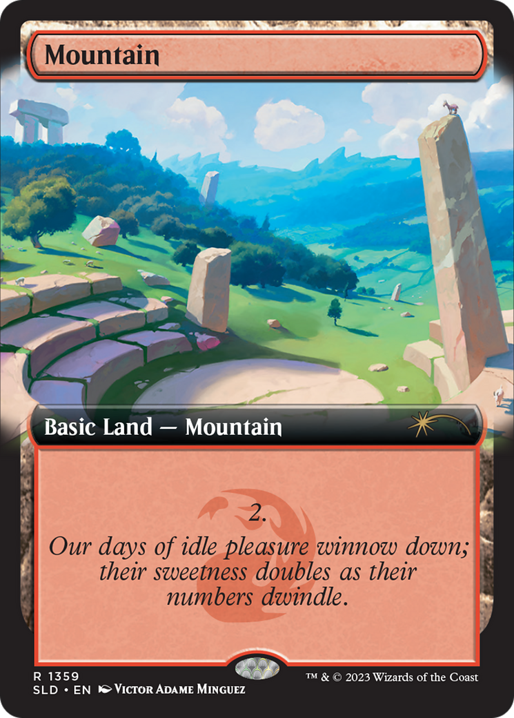 Mountain (1359) [Secret Lair Drop Series] - The Mythic Store | 24h Order Processing