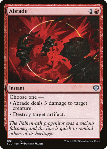 Abrade [Starter Commander Decks] - The Mythic Store | 24h Order Processing