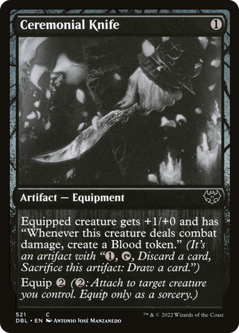 Ceremonial Knife [Innistrad: Double Feature] - The Mythic Store | 24h Order Processing