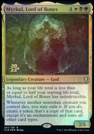 Myrkul, Lord of Bones [Commander Legends: Battle for Baldur's Gate Prerelease Promos] - The Mythic Store | 24h Order Processing