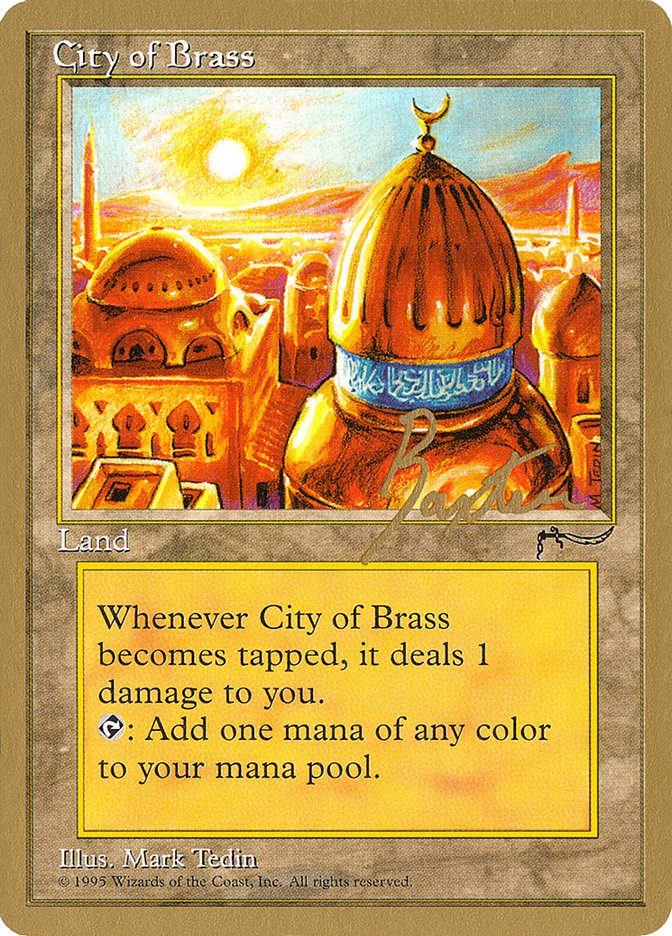 City of Brass (George Baxter) [Pro Tour Collector Set] - The Mythic Store | 24h Order Processing