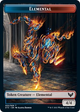 Elemental // Pest Double-Sided Token [Strixhaven: School of Mages Tokens] - The Mythic Store | 24h Order Processing