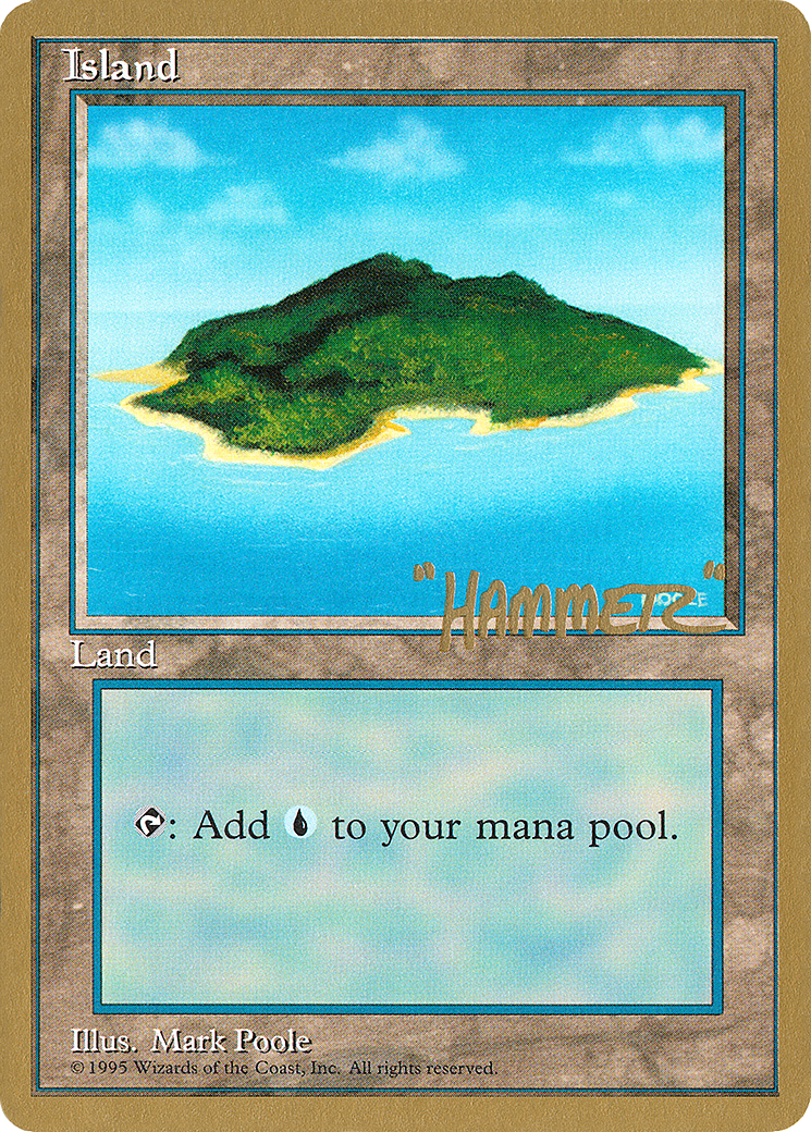 Island (shr368) (Shawn "Hammer" Regnier) [Pro Tour Collector Set] - The Mythic Store | 24h Order Processing