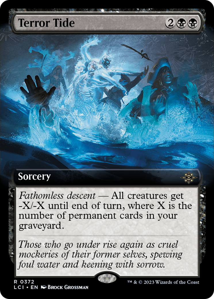 Terror Tide (Extended Art) [The Lost Caverns of Ixalan] - The Mythic Store | 24h Order Processing