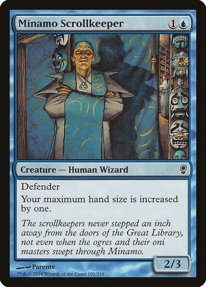 Minamo Scrollkeeper [Conspiracy] - The Mythic Store | 24h Order Processing