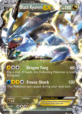Black Kyurem EX (BW62) [Black & White: Black Star Promos] - The Mythic Store | 24h Order Processing