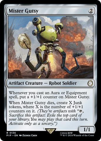 Mister Gutsy [Fallout] - The Mythic Store | 24h Order Processing