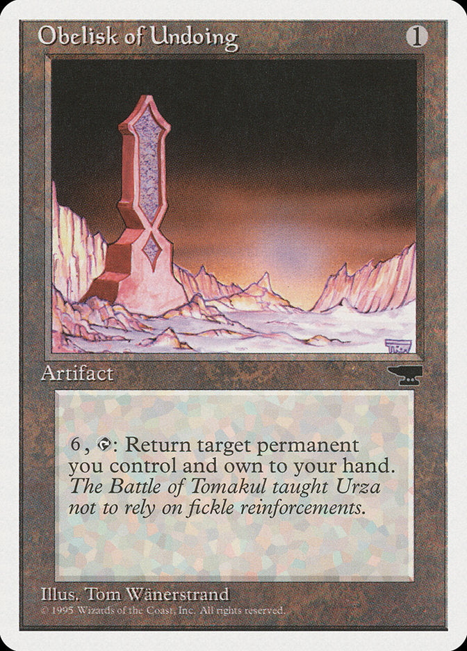 Obelisk of Undoing [Chronicles] - The Mythic Store | 24h Order Processing