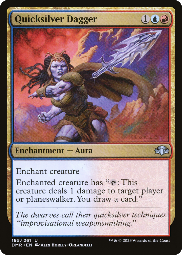 Quicksilver Dagger [Dominaria Remastered] - The Mythic Store | 24h Order Processing
