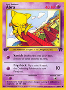 Abra (49/82) [Team Rocket 1st Edition] - The Mythic Store | 24h Order Processing