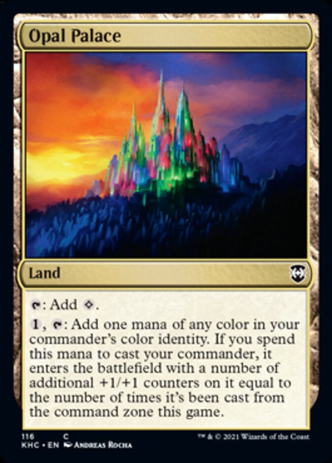 Opal Palace [Kaldheim Commander] - The Mythic Store | 24h Order Processing