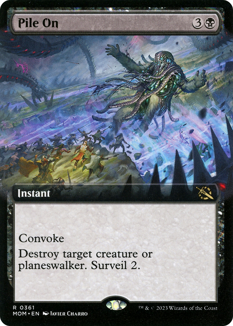 Pile On (Extended Art) [March of the Machine] - The Mythic Store | 24h Order Processing