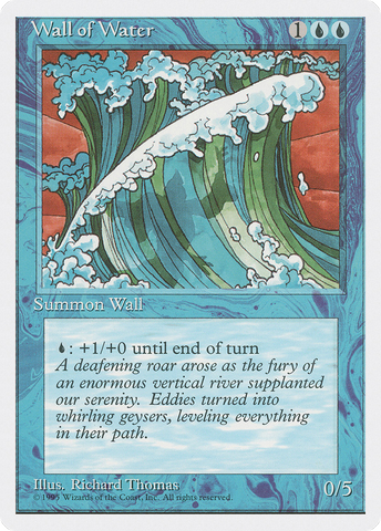 Wall of Water [Fourth Edition] - The Mythic Store | 24h Order Processing