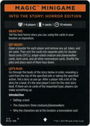 Into the Story: Horror Edition (Magic Minigame) [Innistrad: Midnight Hunt Minigame] - The Mythic Store | 24h Order Processing