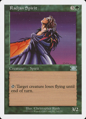 Radjan Spirit [Classic Sixth Edition] - The Mythic Store | 24h Order Processing