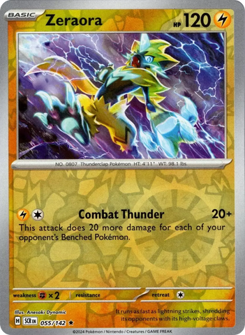 Zeraora (055/142) [Scarlet & Violet: Stellar Crown] - The Mythic Store | 24h Order Processing